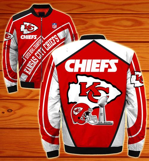 Buy Kansas City Chiefs Jacket Super bowl Champions winter coat gift for