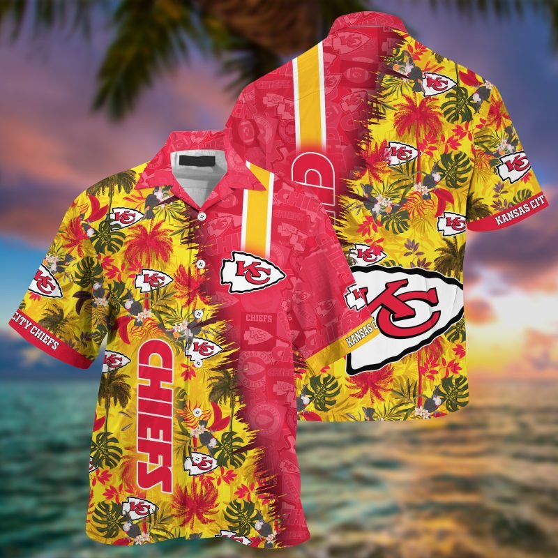 Buy Kansas City Chiefs NFL Summer Hawaiian Shirt And Shorts