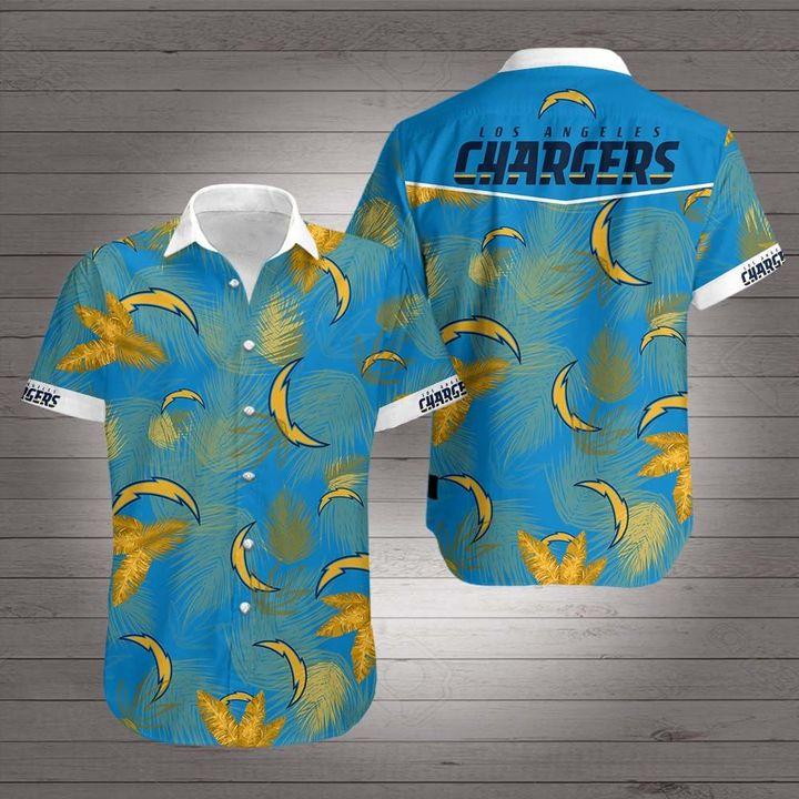 Buy Los Angeles Chargers Hawaiian Aloha Shirt For Hot Fans