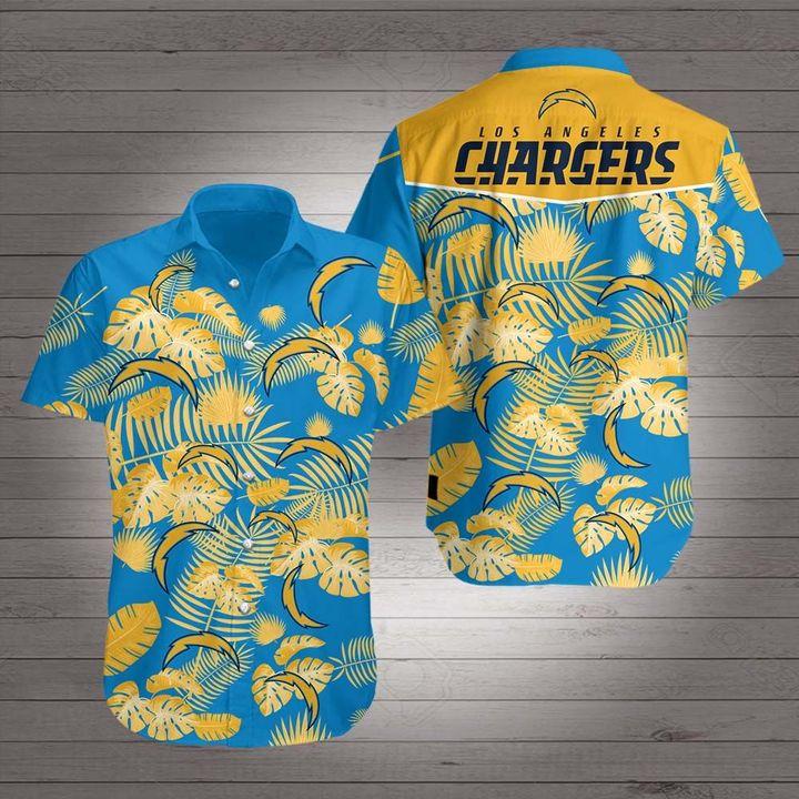 Buy Los Angeles Chargers Hawaiian Aloha Shirt For Sale