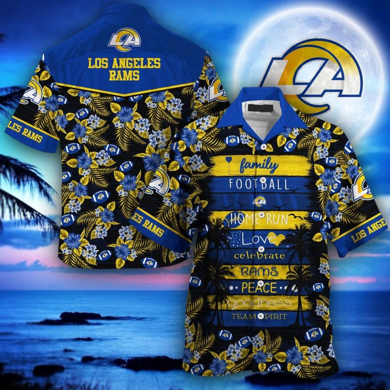 Buy Los Angeles Rams NFL Hawaiian Shirt