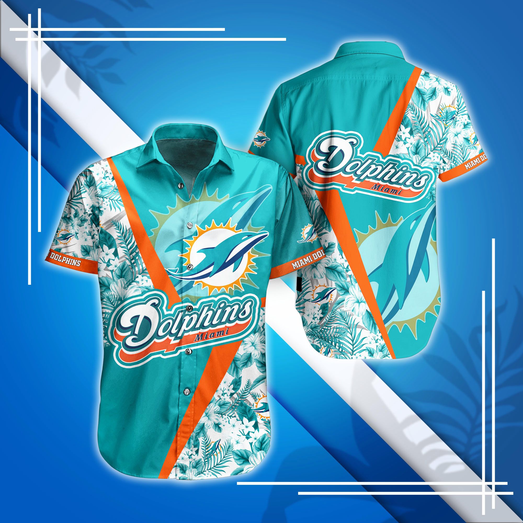 Buy Miami Dolphins Hawaiian Shirt New Style Summer Trending