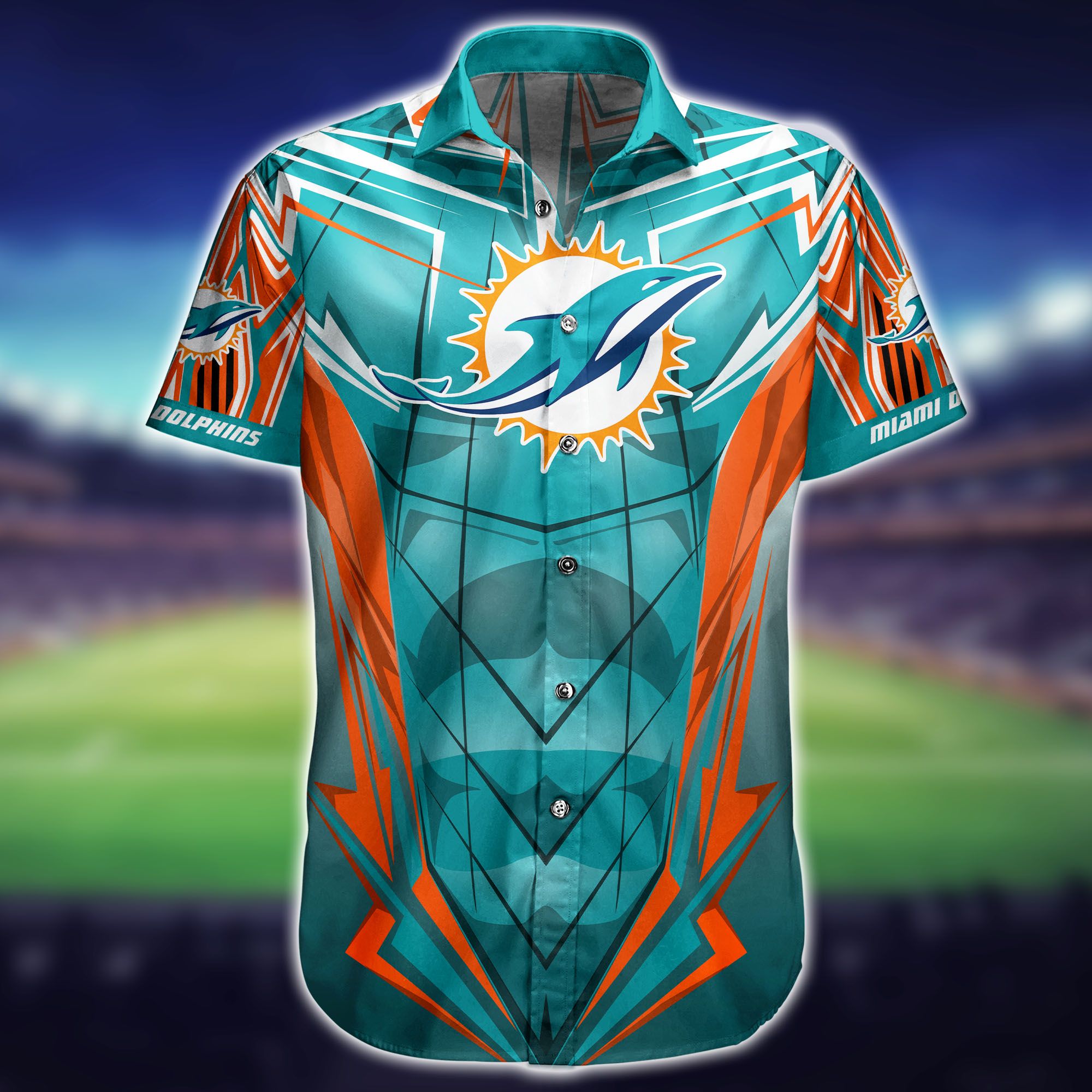 Buy Miami Dolphins Hawaiian Shirt NFL Peronalized