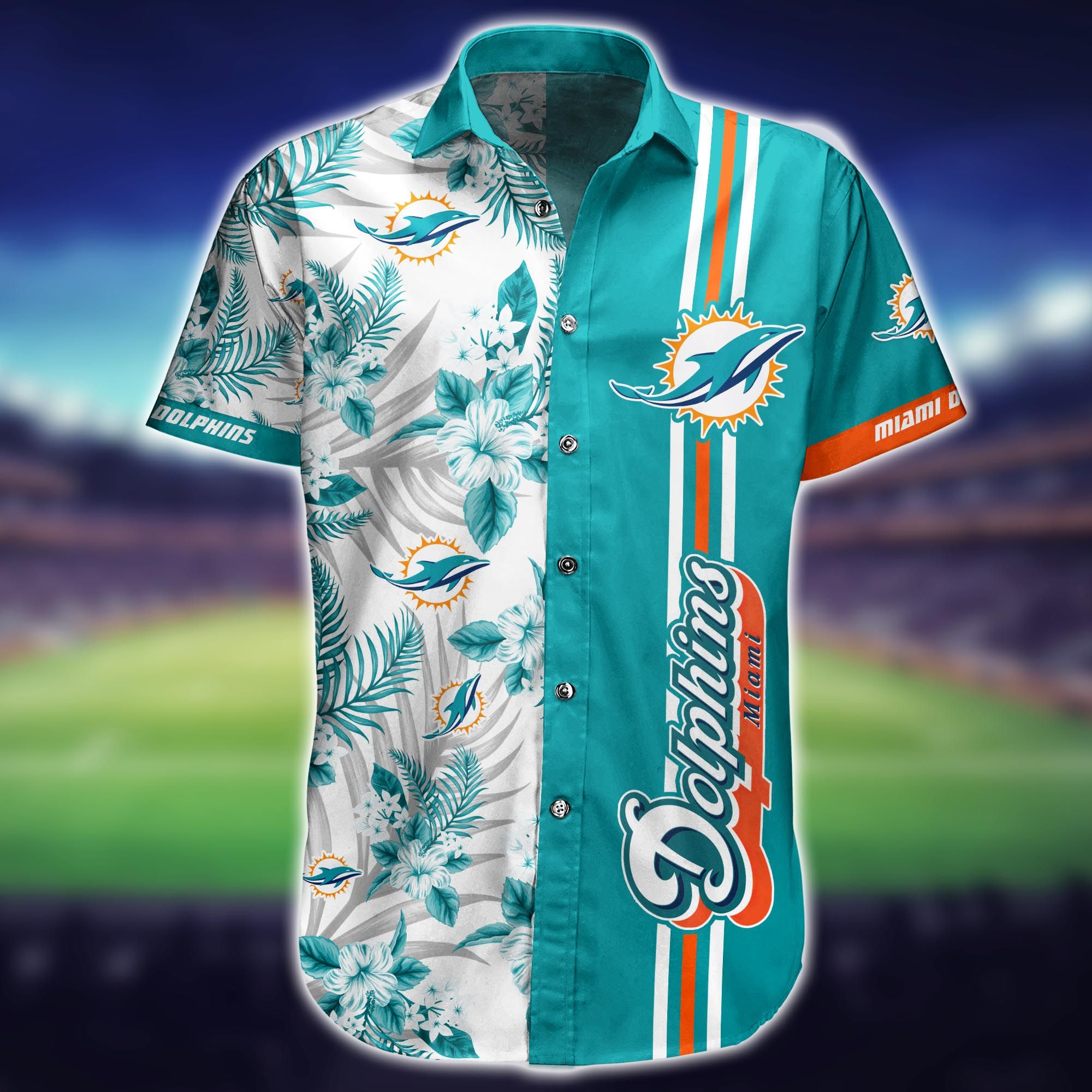 Buy Miami Dolphins Hawaiian Shirt NFL Sport