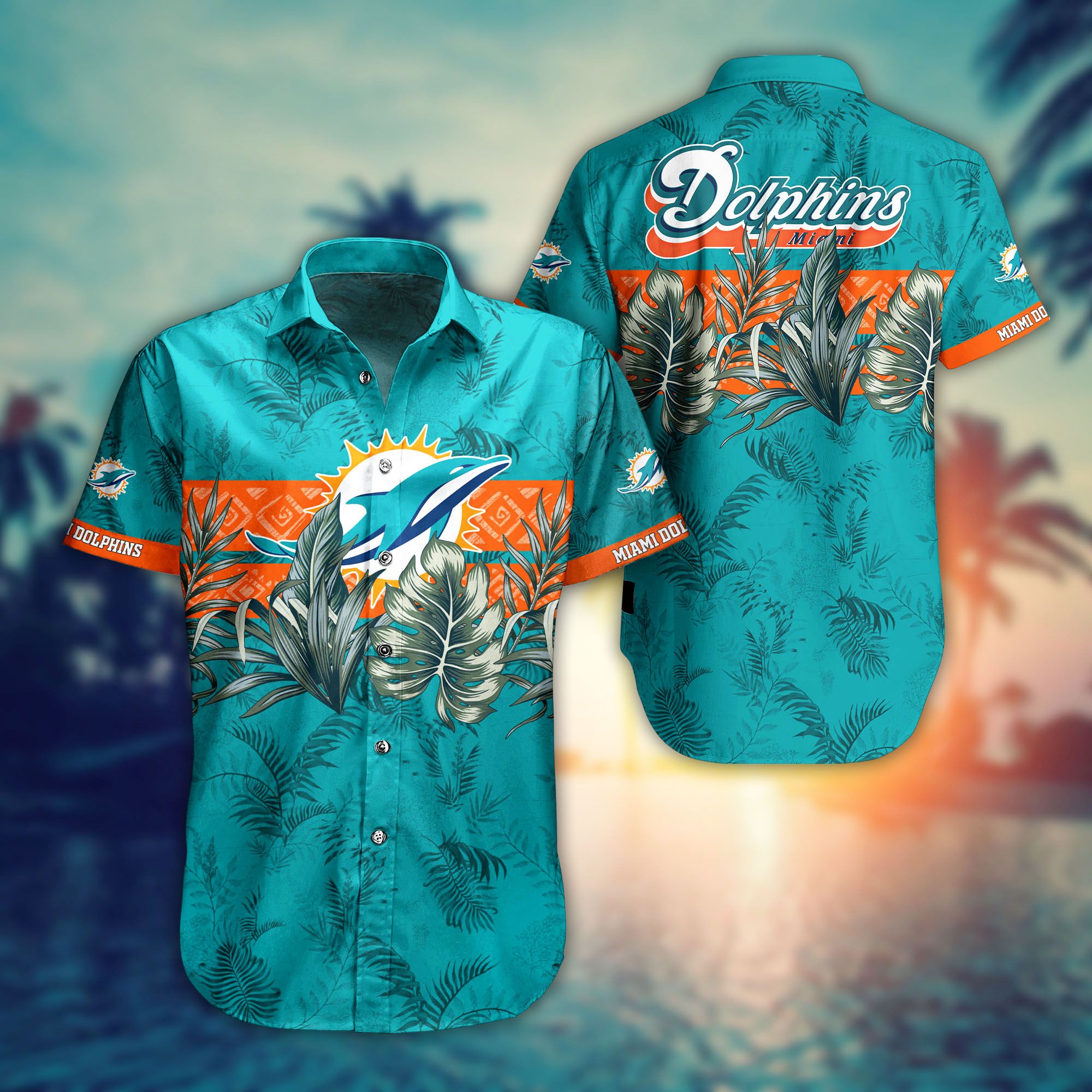 Buy Miami Dolphins Hawaiian Shirt NFL Style Hot Trending Summer