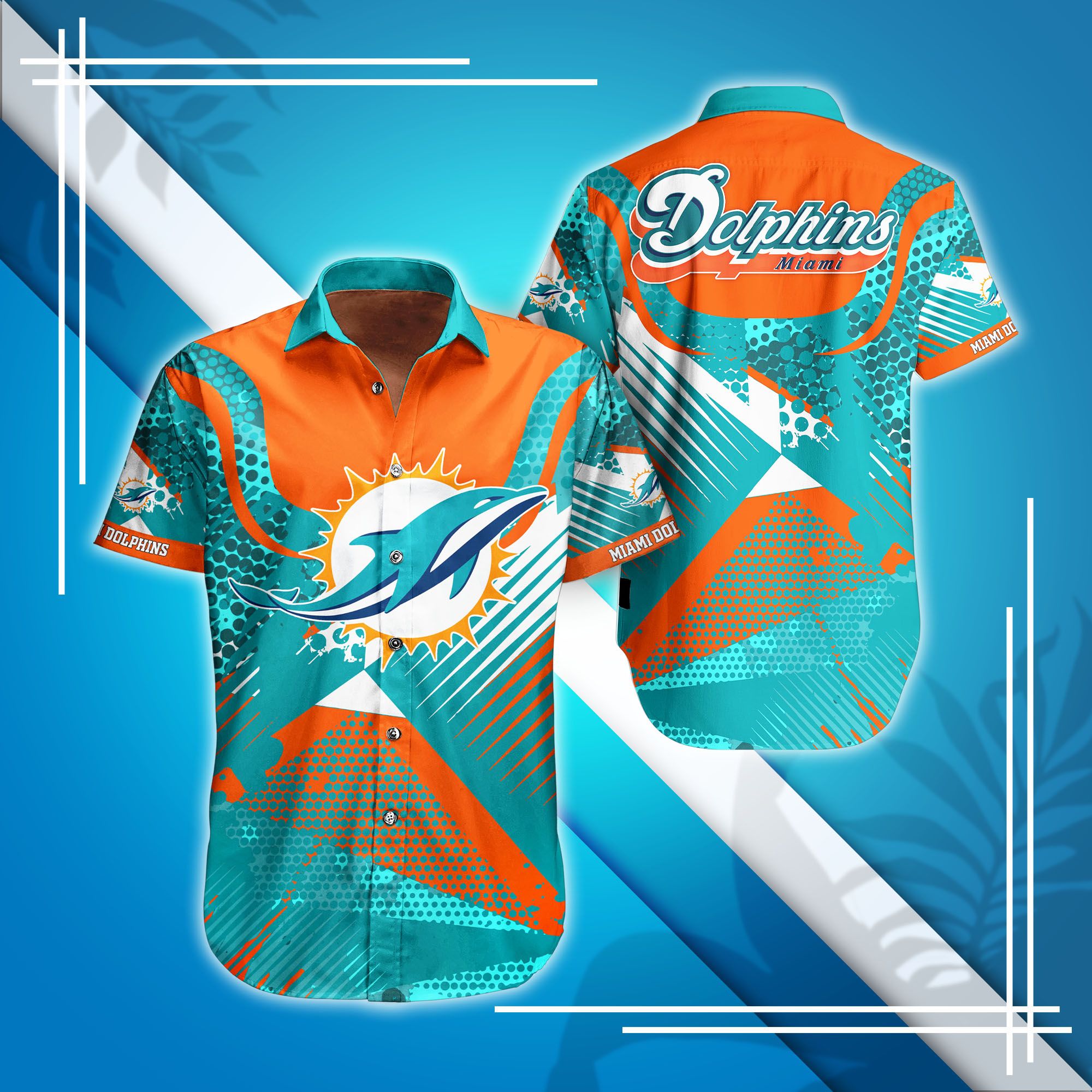 Buy Miami Dolphins Hawaiian Shirt NFL Top Trending Summer