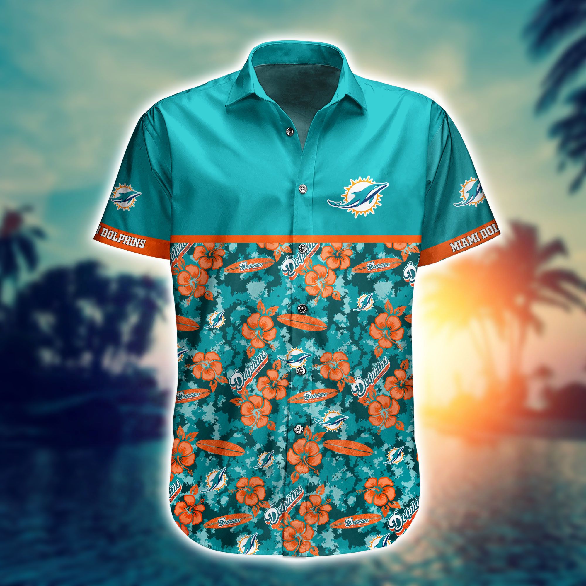 Buy Miami Dolphins Hawaiian Shirt Style Summer