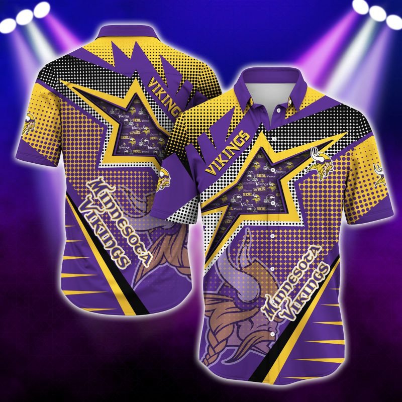 Buy Minnesota Vikings NFL Hawaiian Shirt