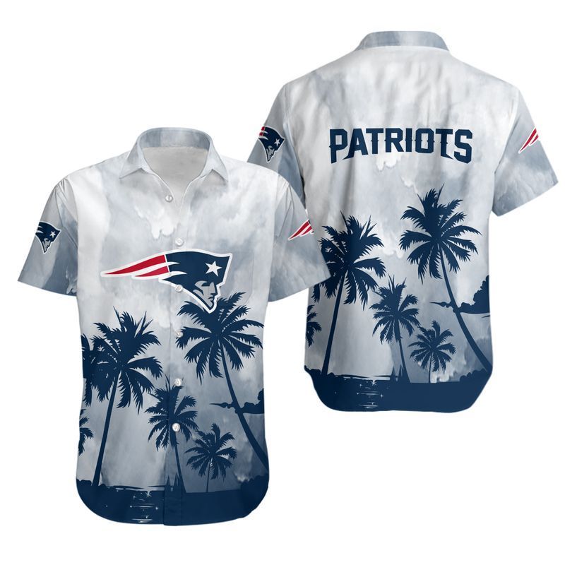 Buy New England Patriots Coconut Trees NFL Gift For Fan Hawaiian Graphic P