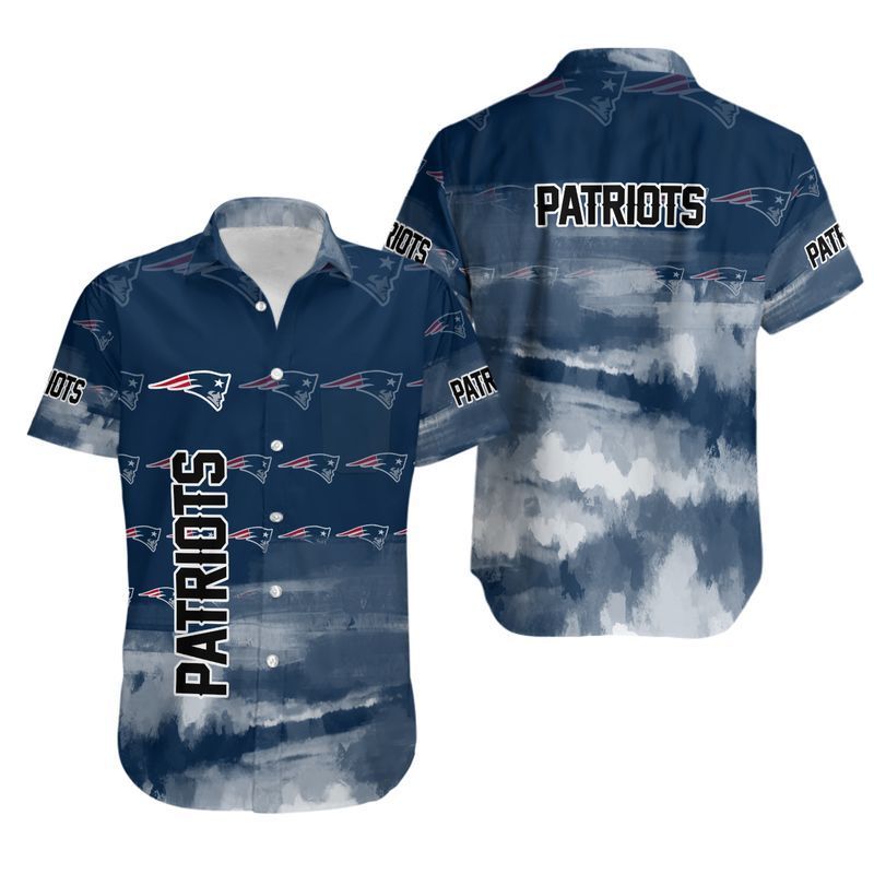 Buy New England Patriots NFL Gift For Fan Hawaiian Graphic Print Short Sle