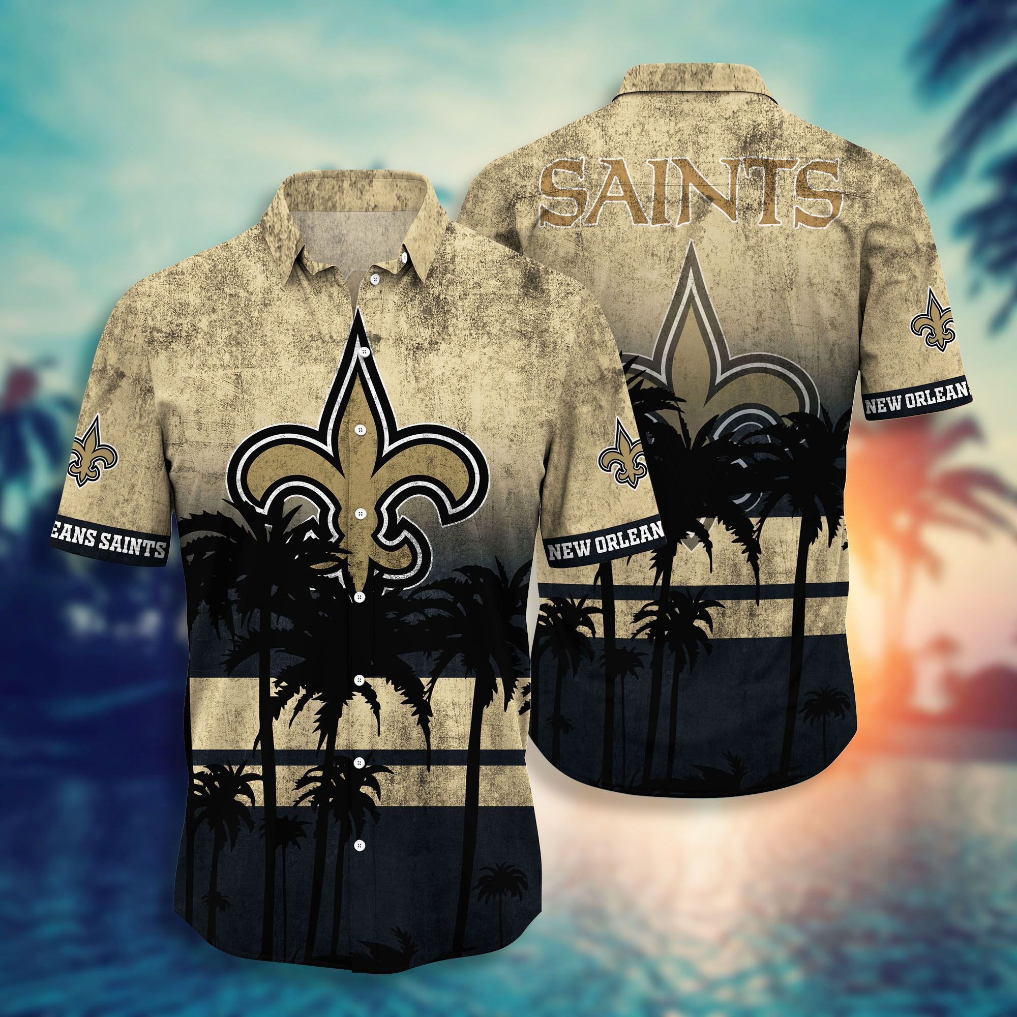 Buy New Orleans Saints NFL Hawaiian Shirt Men