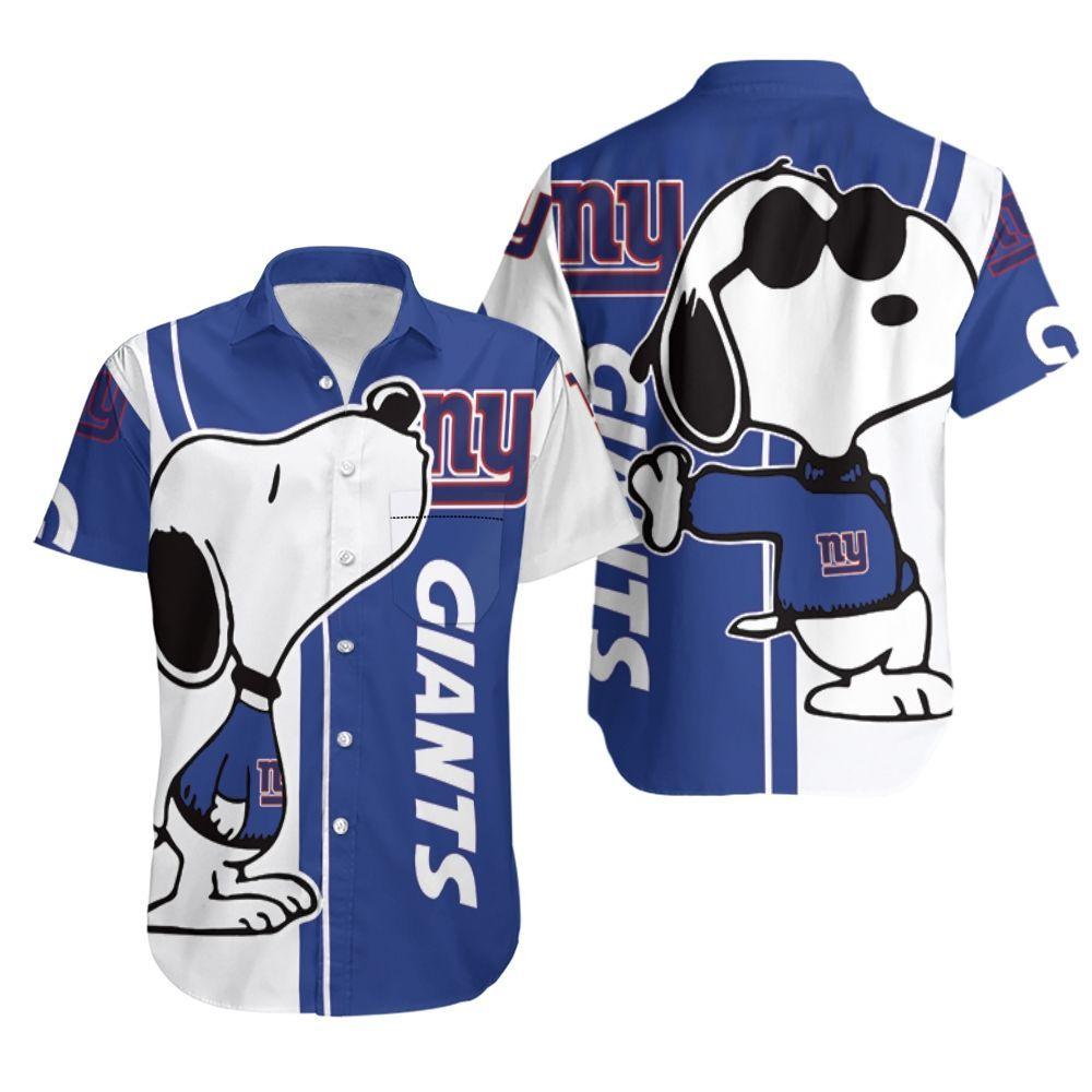 Buy New York Giants Hawaiian Aloha Shirt For Big Fans