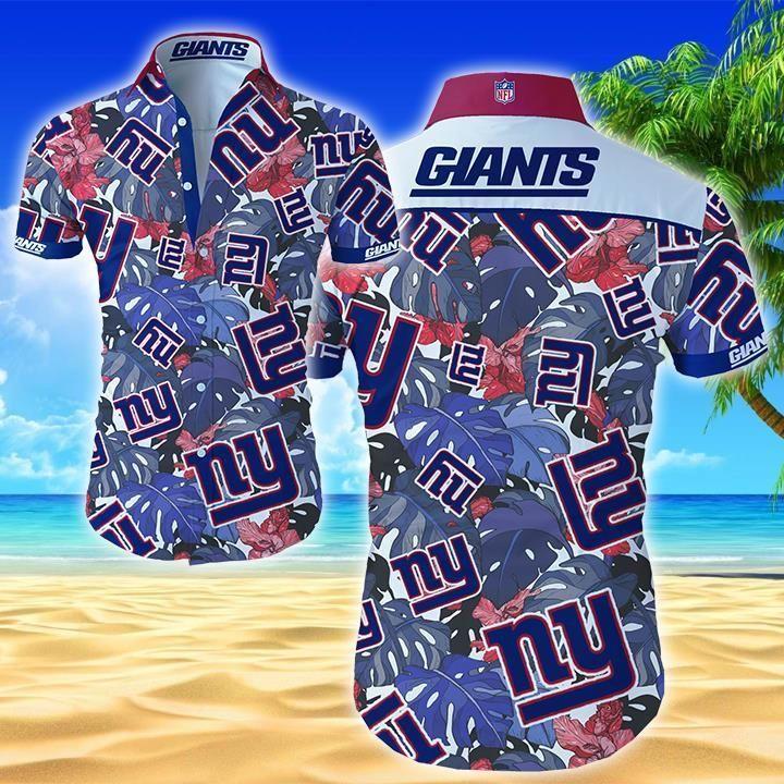 Buy New York Giants Hawaiian Aloha Shirt For Hot Fans