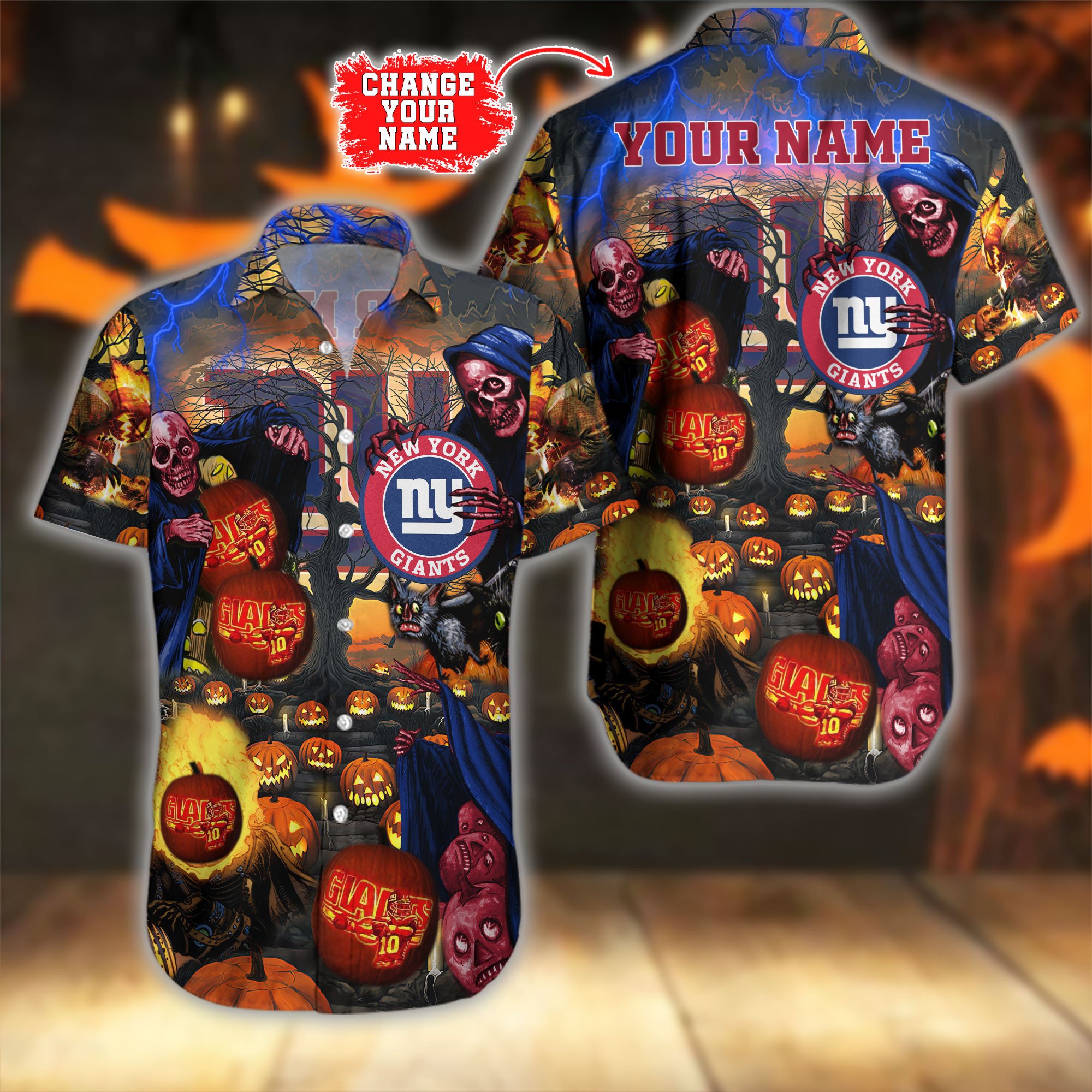 Buy New York Giants NFL Hawaiian Shirt Hot Trending 2022