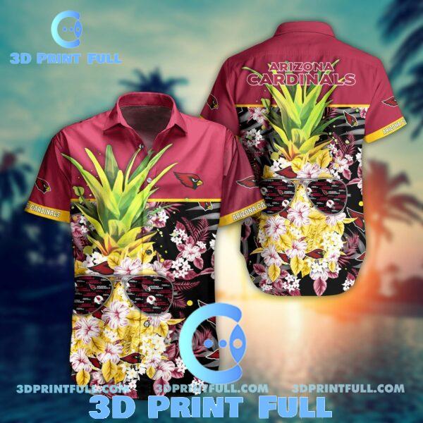 Buy NFL Arizona Cardinals Hawaiian Shirt Pineapple New Trending