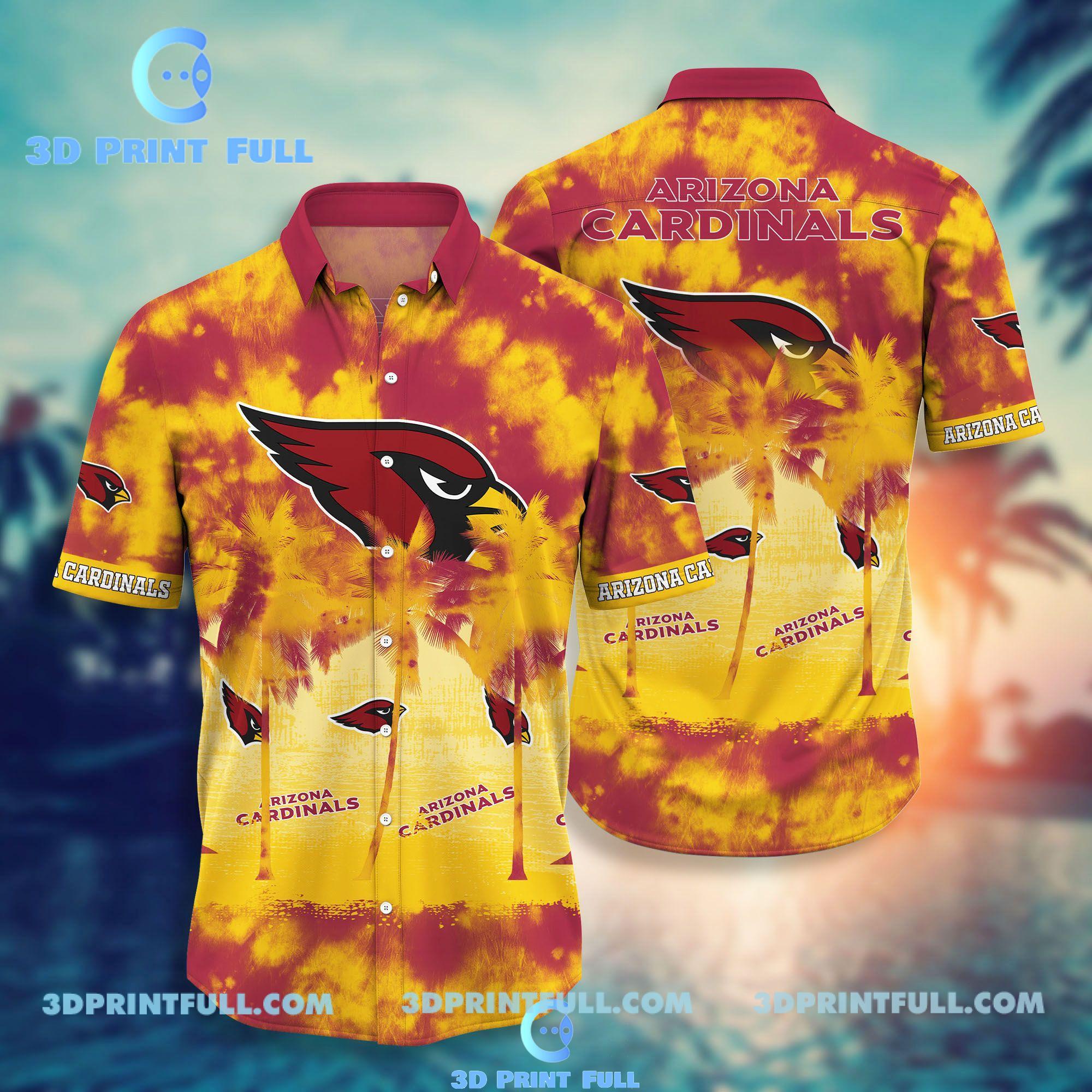 Buy NFL Arizona Cardinals Hawaiian Shirt Style Hot Trending 1