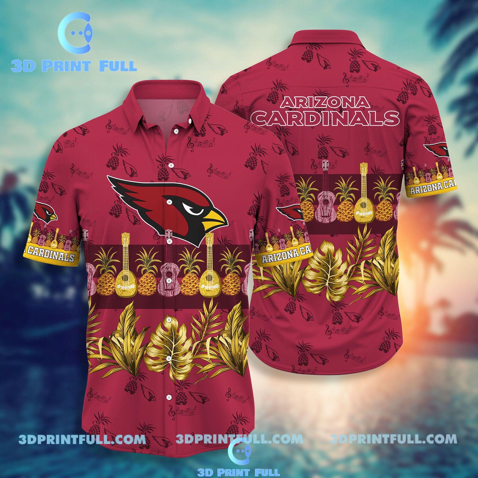 Buy NFL Arizona Cardinals Hawaiian Shirt Style Hot