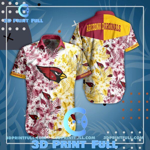 Buy NFL Arizona Cardinals Hawaiian Shirt Summer Trending