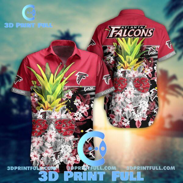 Buy NFL Atlanta Falcons Hawaiian Shirt Pineapple New Trending