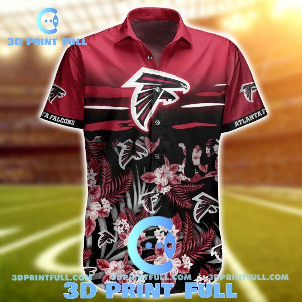 Buy NFL Atlanta Falcons Hawaiian Shirt Short 1