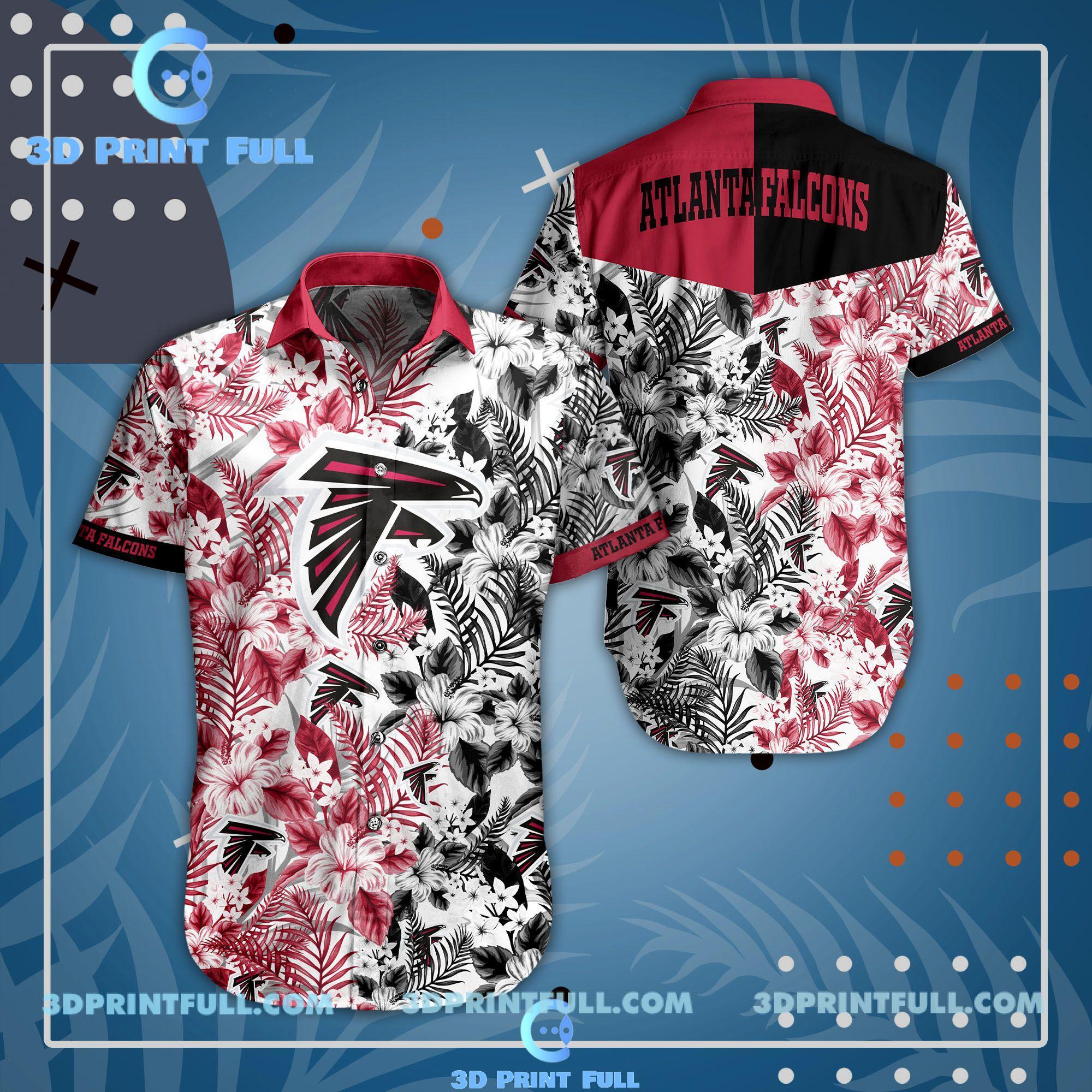 Buy NFL Atlanta Falcons Hawaiian Shirt Short Sport 2