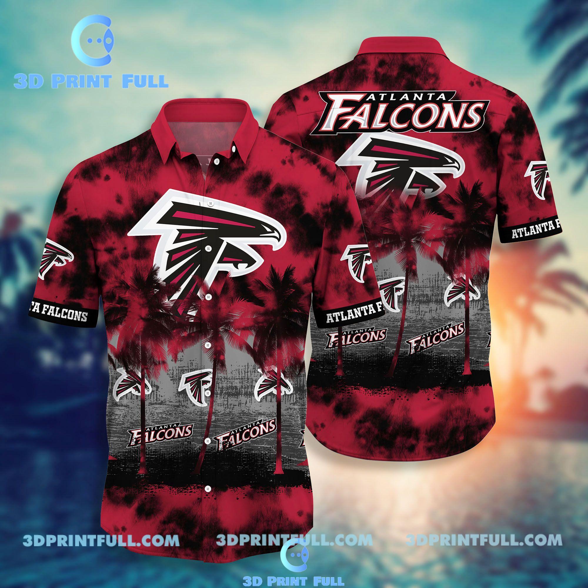 Buy NFL Atlanta Falcons Hawaiian Shirt Short Style Hot Trending 1