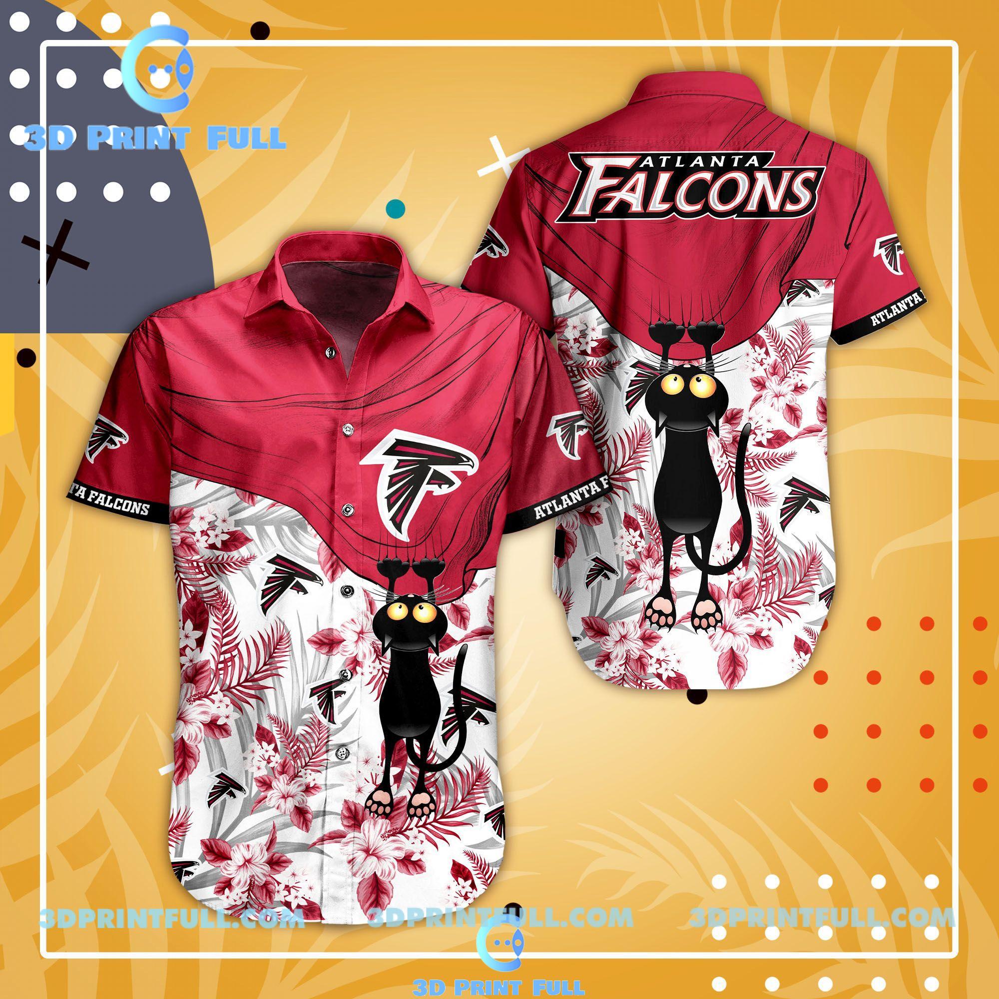 Buy NFL Atlanta Falcons Hawaiian Shirt Short