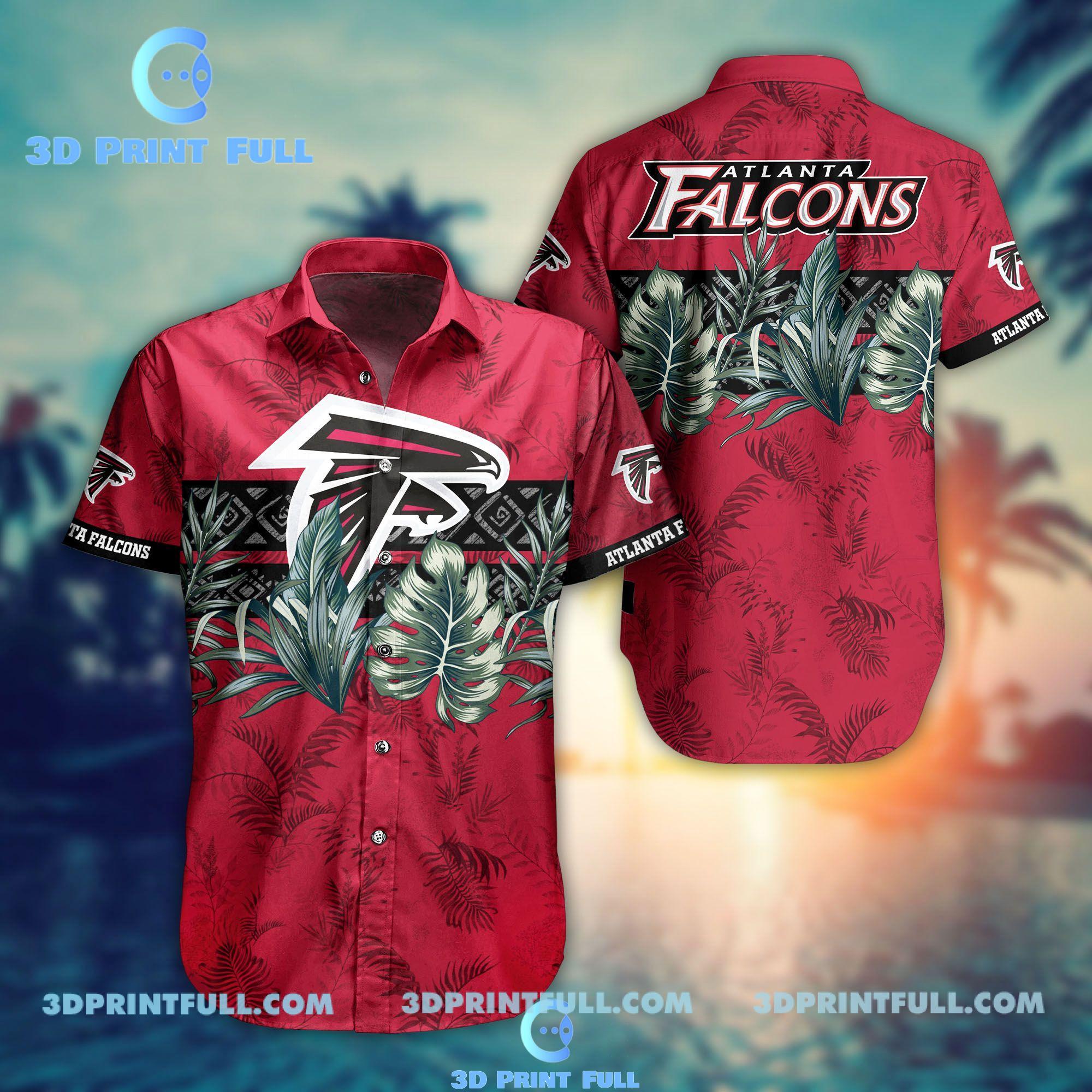 Buy NFL Atlanta Falcons Hawaiian Shirt Shot Trending Summer