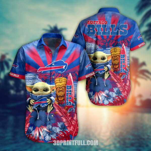 Buy NFL Buffalo Bills Hawaiian Shirt Baby Yoda Style Summer