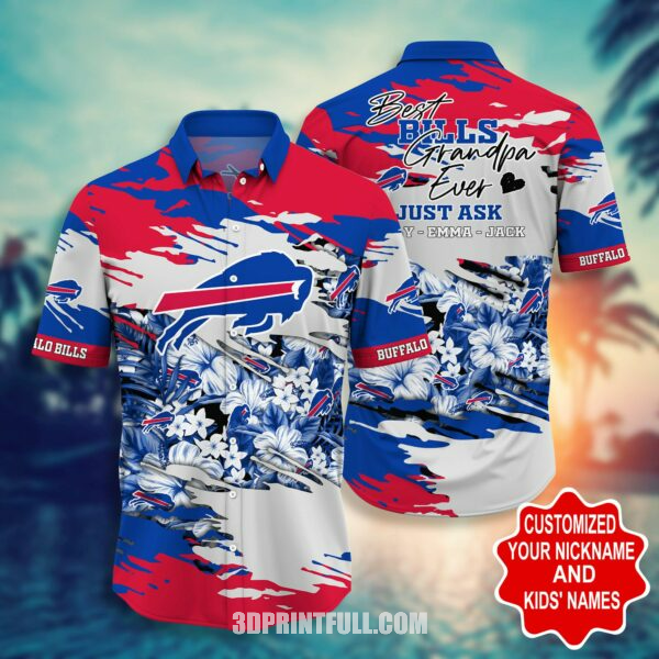 Buy NFL Buffalo Bills Hawaiian Shirt Personalized