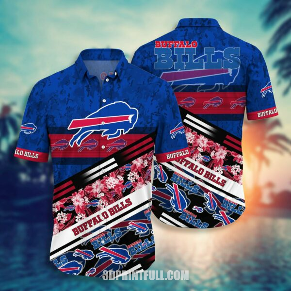 Buy NFL Buffalo Bills Hawaiian Shirt Short Style Hot Trending 1