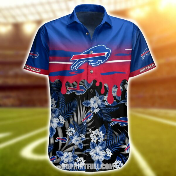 Buy NFL Buffalo Bills Hawaiian Shirt Short