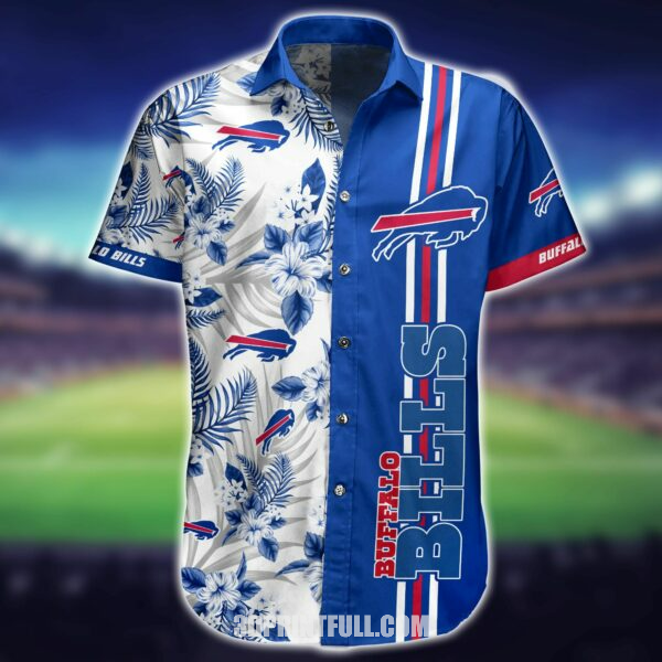 Buy NFL Buffalo Bills Hawaiian Shirt Shorts