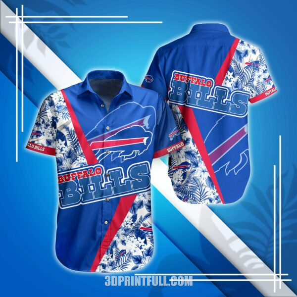 Buy NFL Buffalo Bills Hawaiian Shirt Style Summer Trending