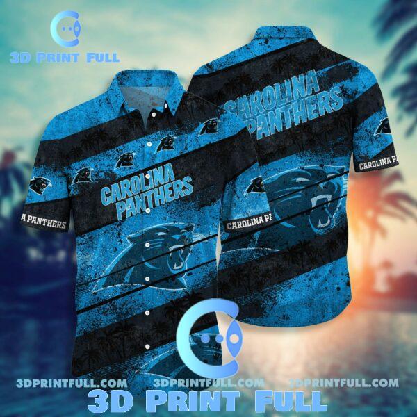 Buy NFL Carolina Panthers Hawaiian Shirt Short Style Hot Trending 2