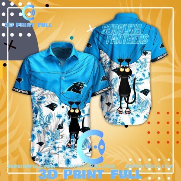 Buy NFL Carolina Panthers Hawaiian Shirt Short Summer - HomeFavo