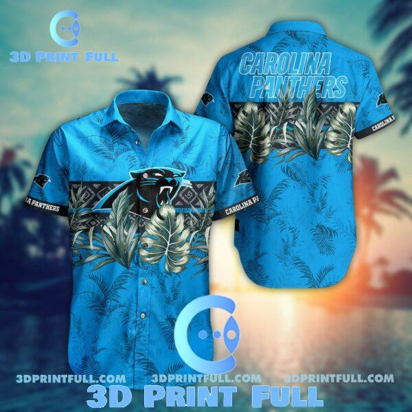 Buy NFL Carolina Panthers Hawaiian Shirt Short Trending Summer