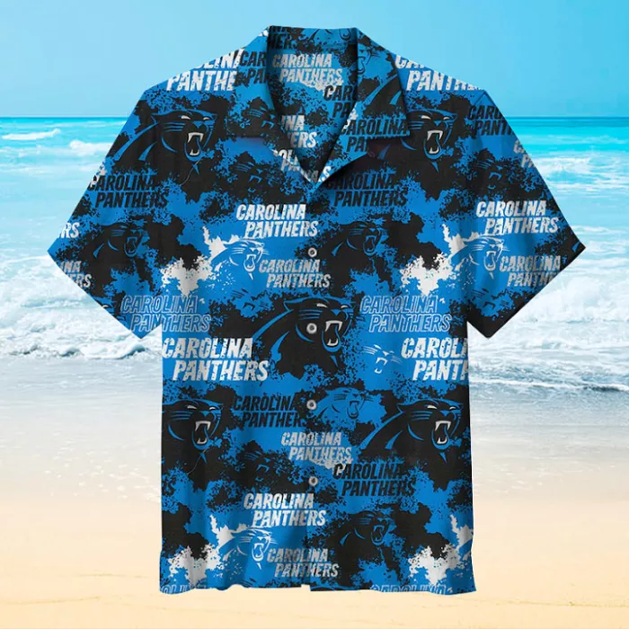 Buy NFL Carolina Panthers Hawaiian shirt sleeve shirt