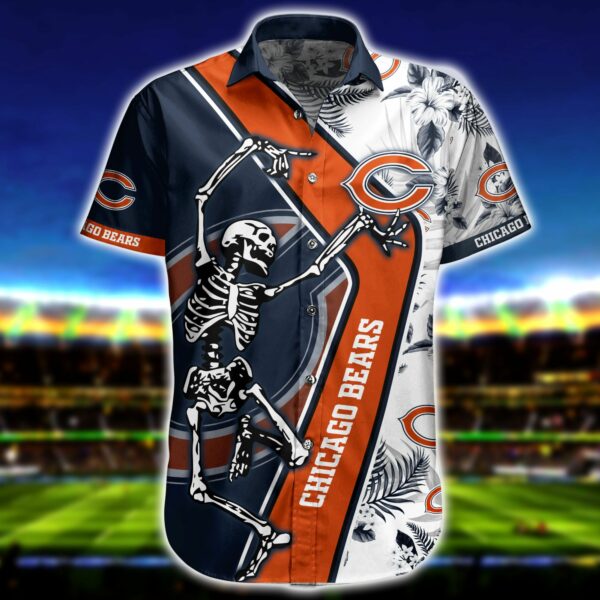 Buy NFL Chicago Bears Hawaiian Shirt Short 2