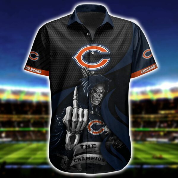 Buy NFL Chicago Bears Hawaiian Shirt Short For Fans