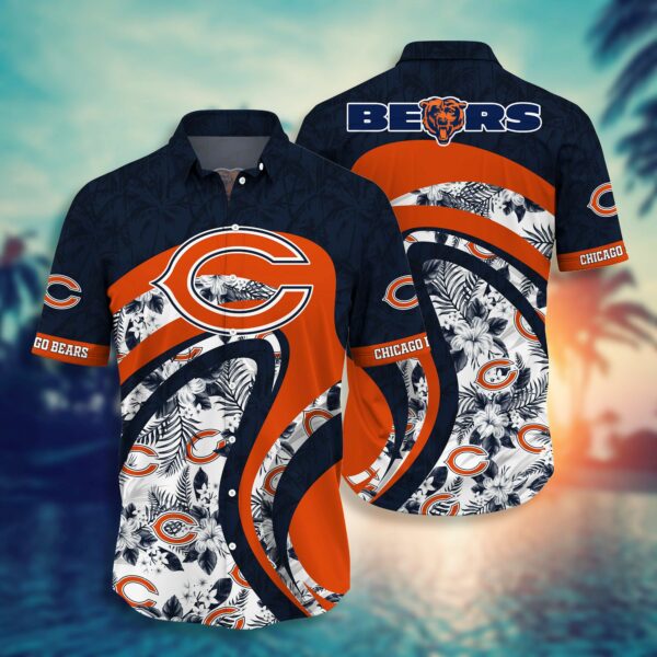 Buy NFL Chicago Bears Hawaiian Shirt Style Hot Trending