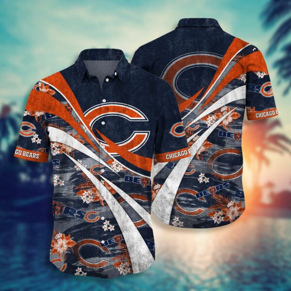 Buy NFL Chicago Bears Hawaiian Shirt Style Trending