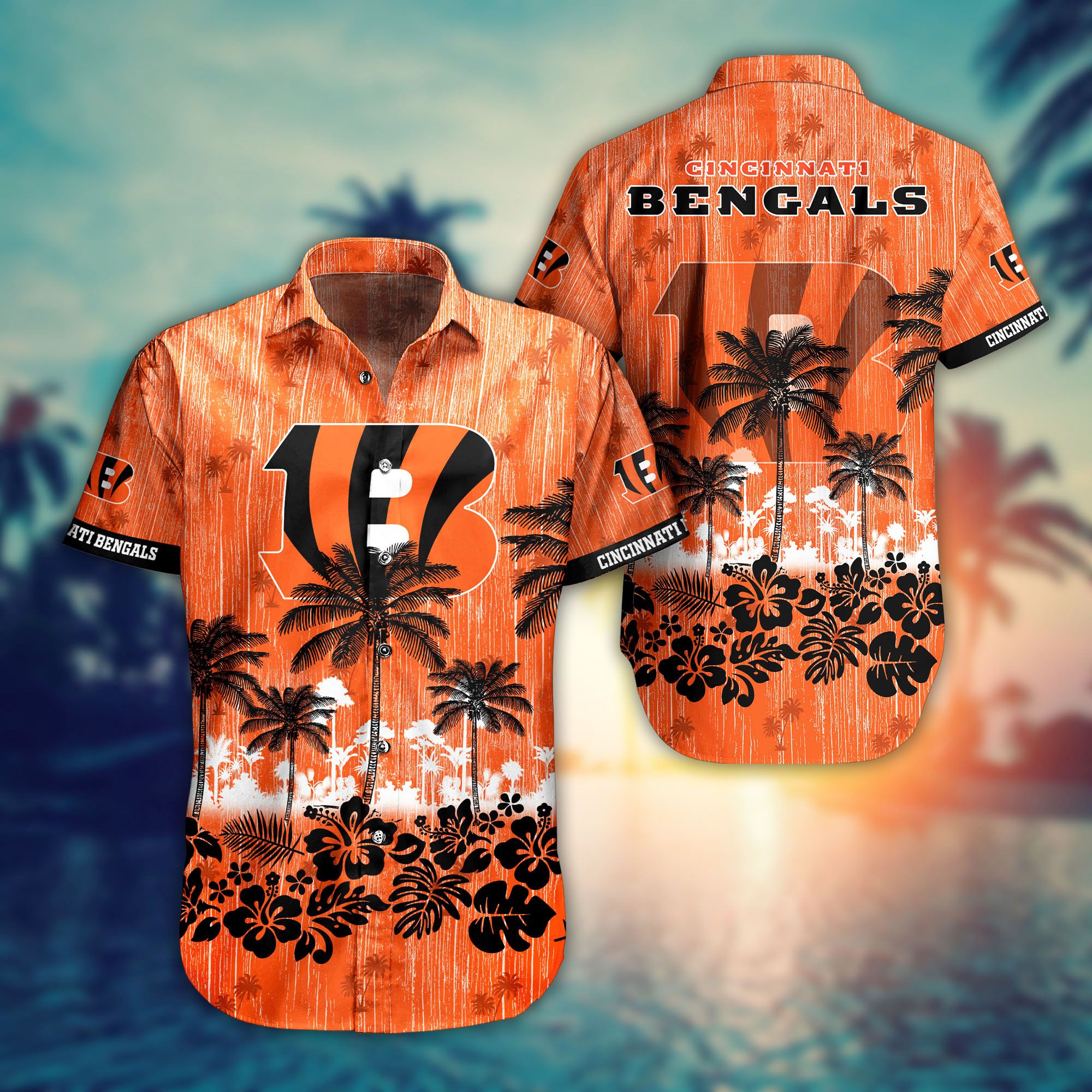 Buy NFL Cincinnati Bengals Hawaiian Shirt New Style Summer