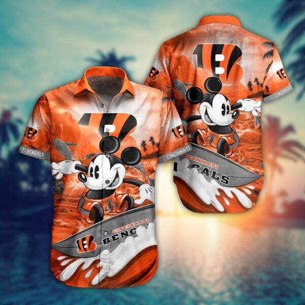 Buy NFL Cincinnati Bengals Hawaiian Shirt Trending Summer