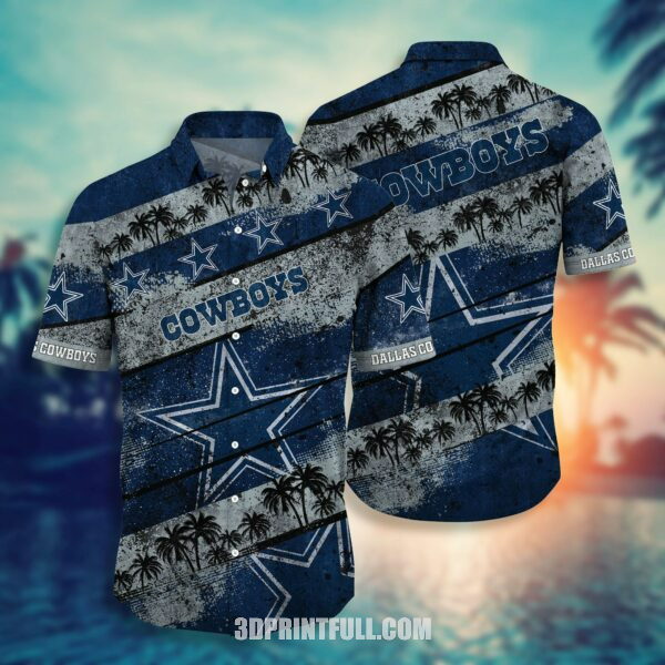 Buy NFL Dallas Cowboys Hawaiian Shirt Short Style Hot Trending 05