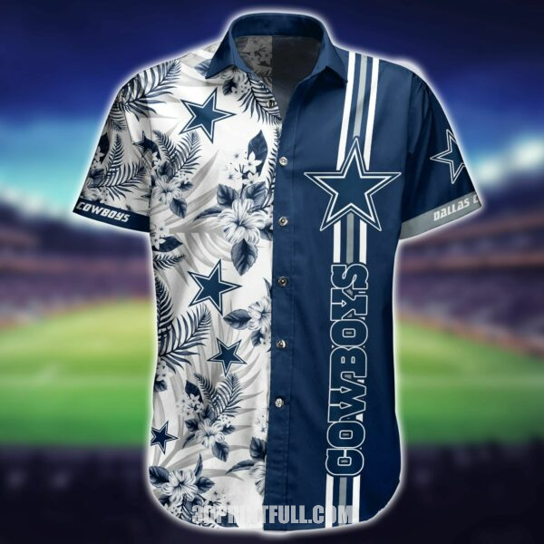 Buy NFL Dallas Cowboys Hawaiian Shirt Shorts Summer Trending