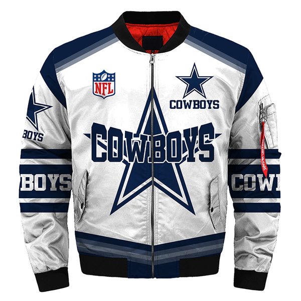 Buy NFL Dallas Cowboys Super Bowl Bomber Jacket - HomeFavo