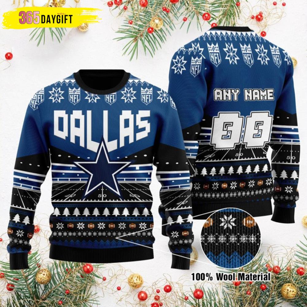 Buy NFL Dallas Cowboys Ugly Christmas Sweater - Travis Scott Merch ...