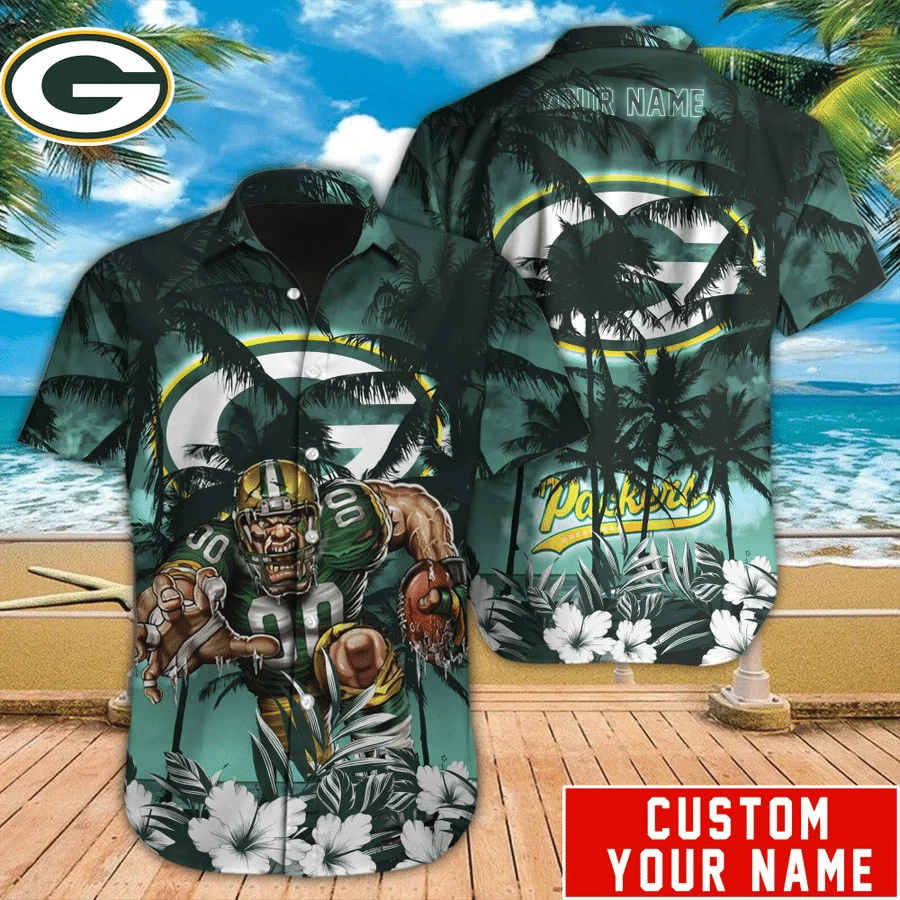 Buy NFL Green Bay Packers Style Hawaiian Shirt