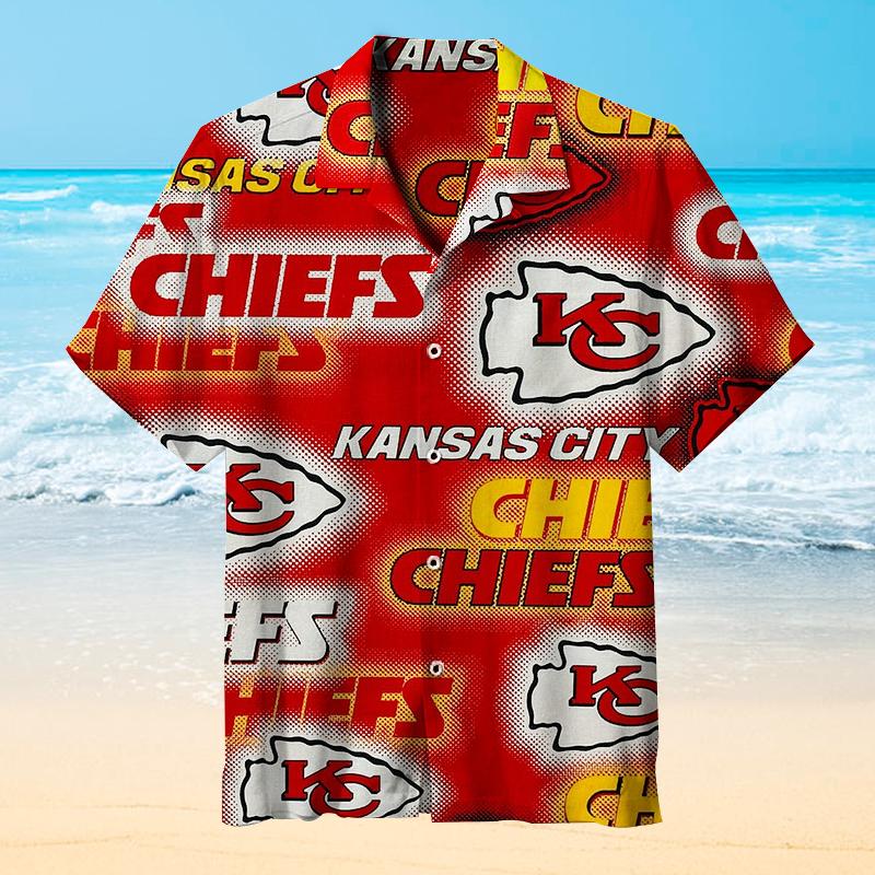 Buy NFL Kansas City Chiefs Short Sleeve Hawaiian Shirt